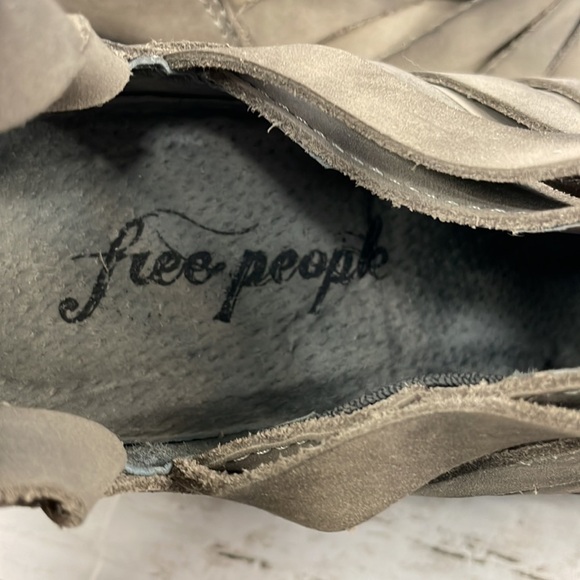 Free People Taupe Hybrid Strappy Heel Bootie - Picture 13 of 14